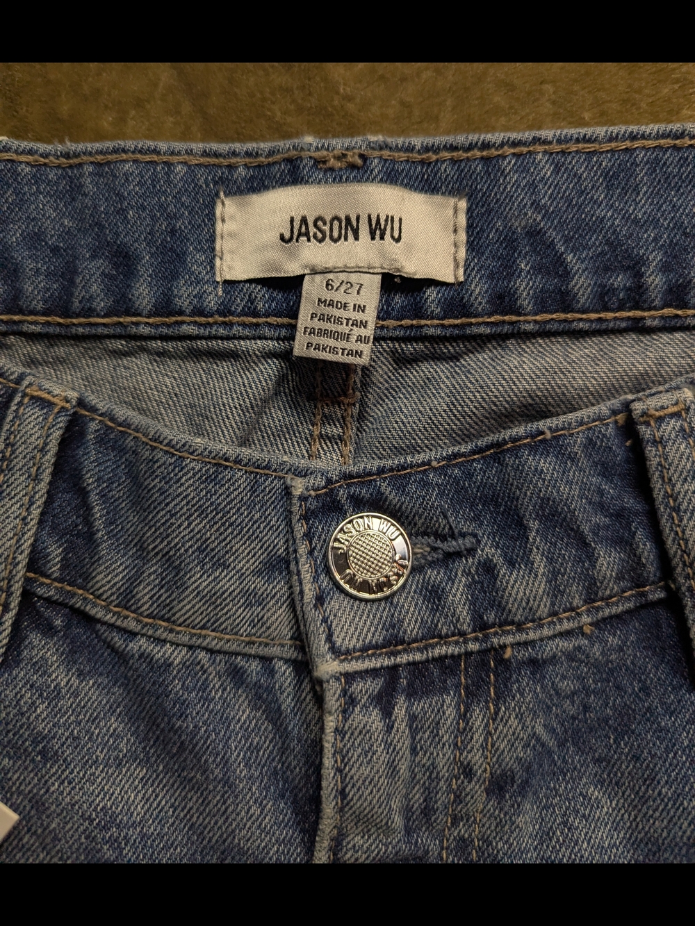 Jason Wu Jaime Barrel Ankle Jeans Size 6 - Picture 4 of 8
